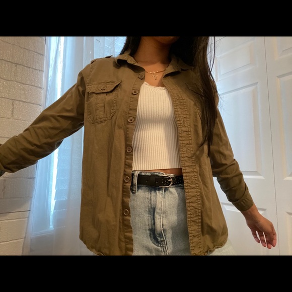Olive Green Jacket - Picture 2 of 4